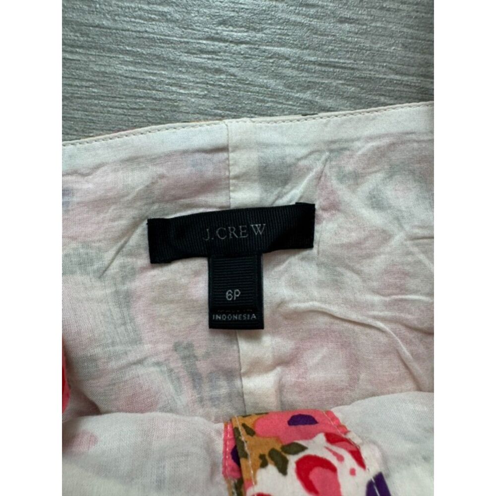 NWT J. Crew button down sundress, Size 6P, pink/purplle. - Picture 3 of 11